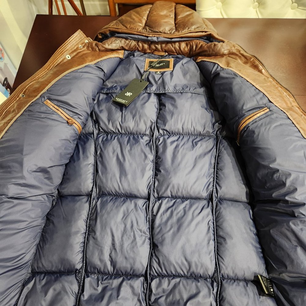 Regency - Lamarque Collection - Quilted Leather Jacket - Picture 8 of 13